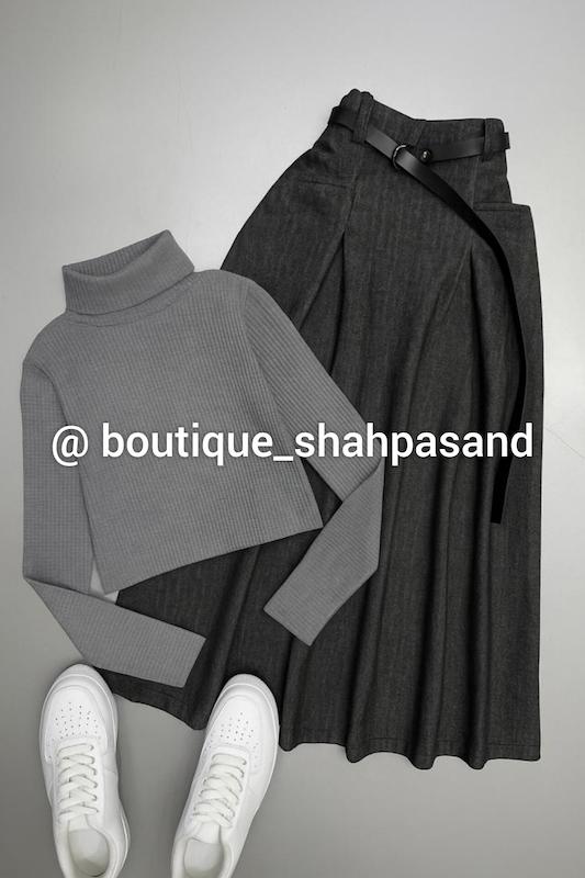 دامن جناقی دو جیب کد ۱۵۴۰