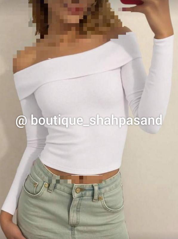 بلوز یقه قایقی ۱۵۵۶