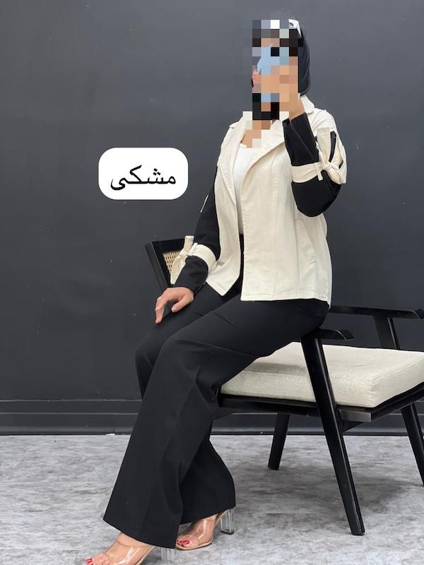 کت شلوار استین گره کد ۲۵۱