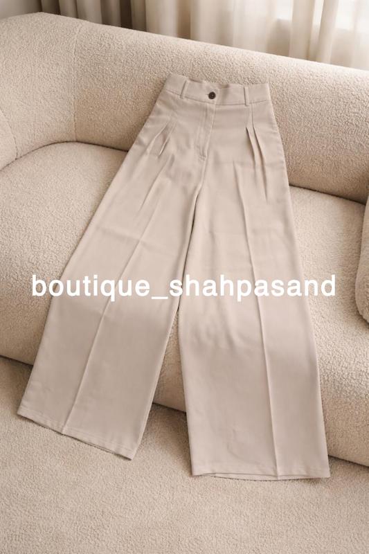 شلوار بگ کتان سیلک کد ۱۶۰۹