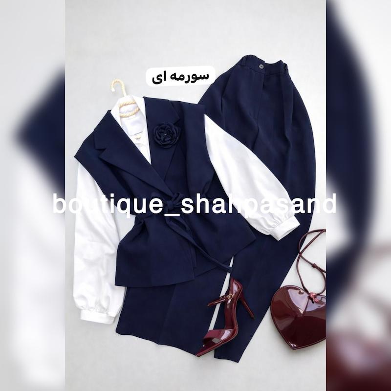 ست وست شلوار گُل کد ۱۶۴۶