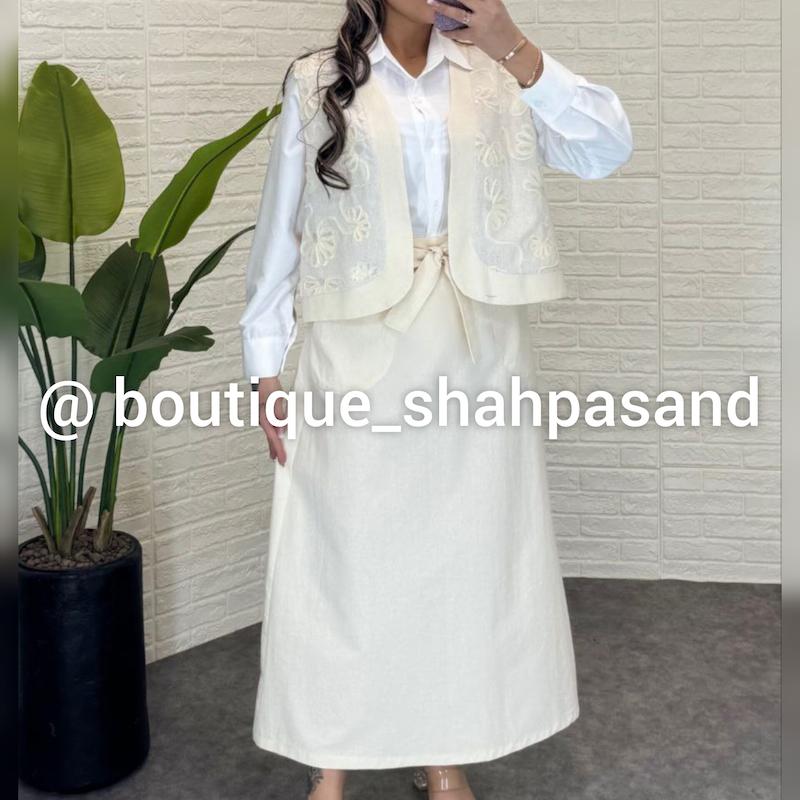 ست وست شومیز دامن کد ۱۶۸۶