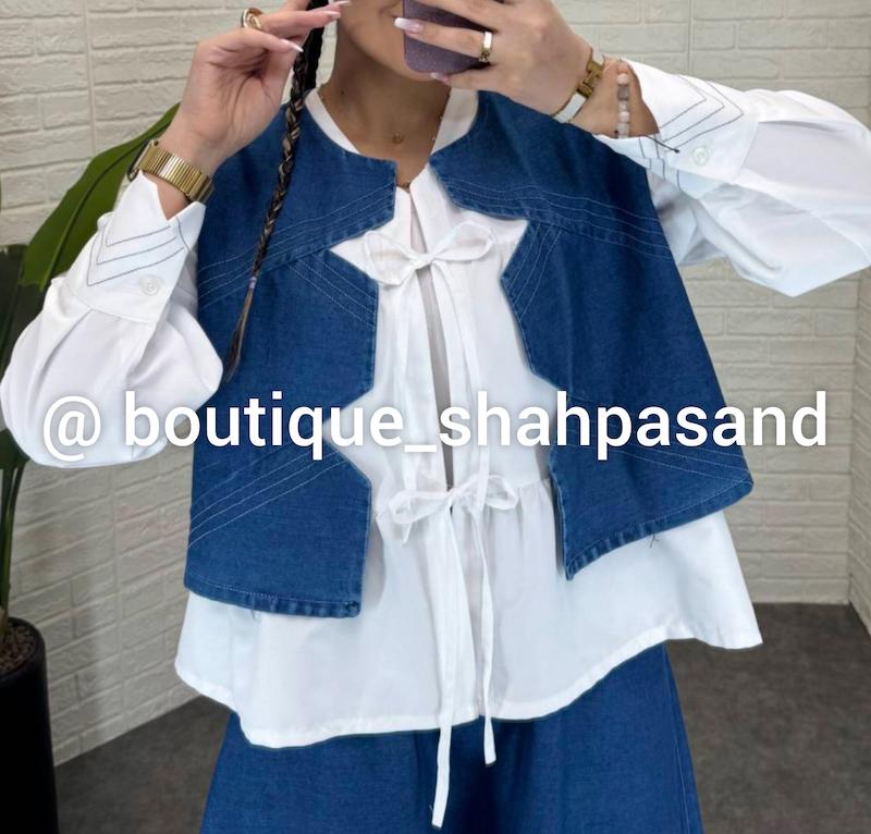 ست وست شومیز دامن کد ۱۶۹۰