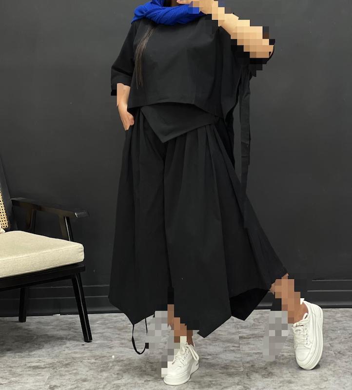 ست شومیز‌ شلوار دامنی کد ۲۶۹