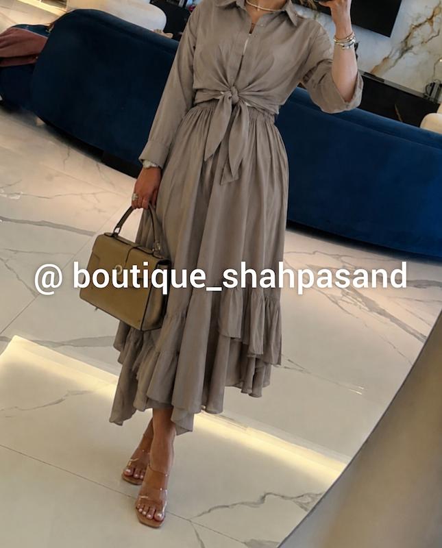 ست کراپ گره ای دامن ایتالیایی کد ۱۷۴۳