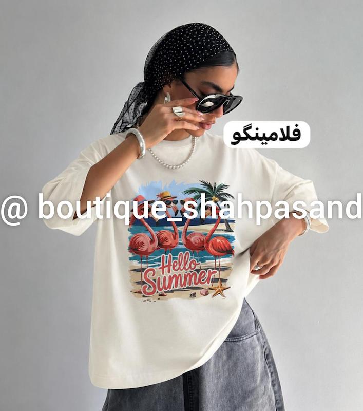تیشرت باکسی ترند کد ۱۷۸۷
