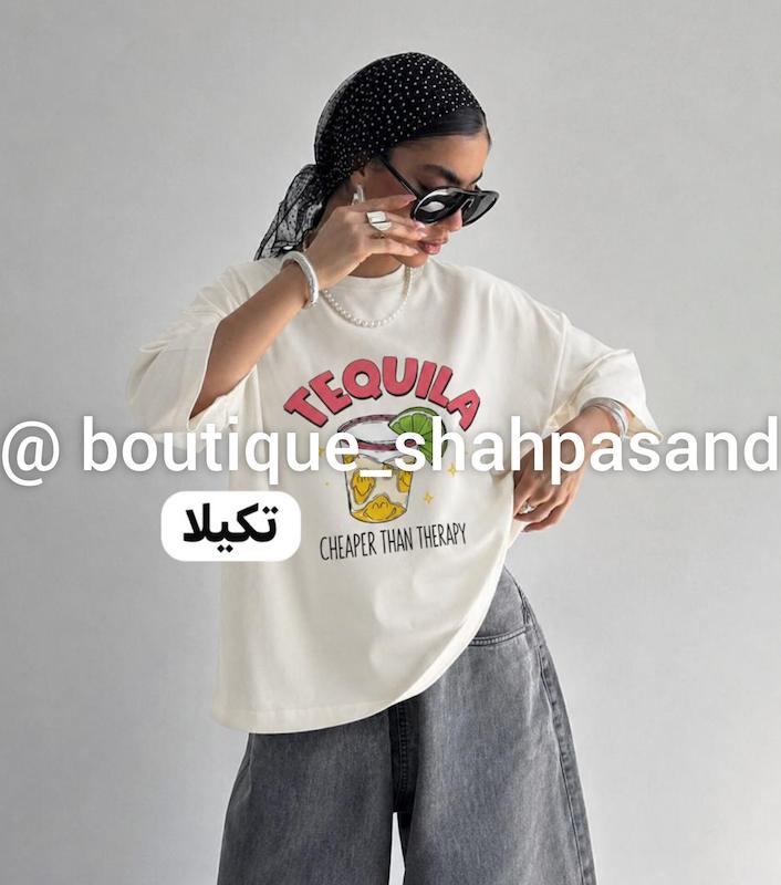 تیشرت باکسی ترند کد ۱۷۸۷