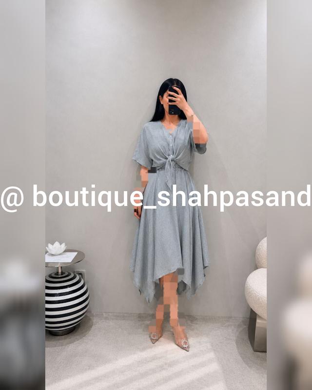 ست کراپ گره ای دامن ۷/۸ کد ۱۷۸۶