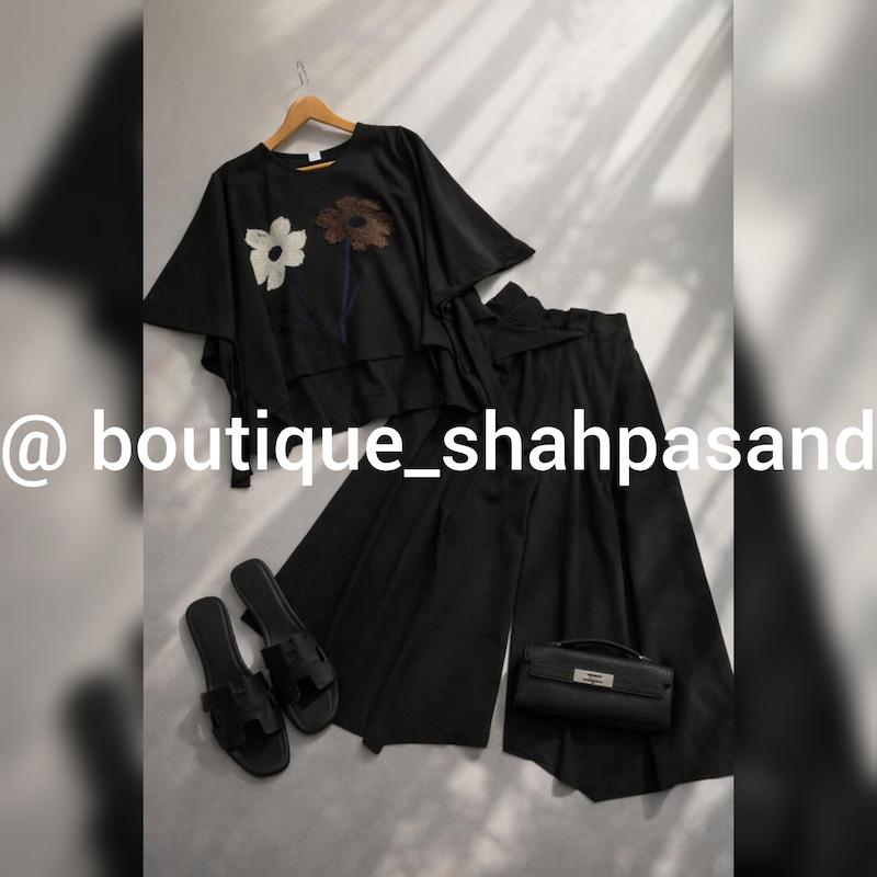 ست شومیز شلوار گُل کد ۱۸۰۸
