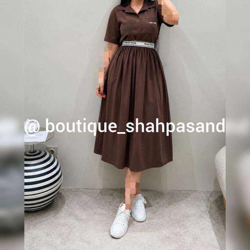 ست شومیز دامن miumiu کد ۱۸۱۹
