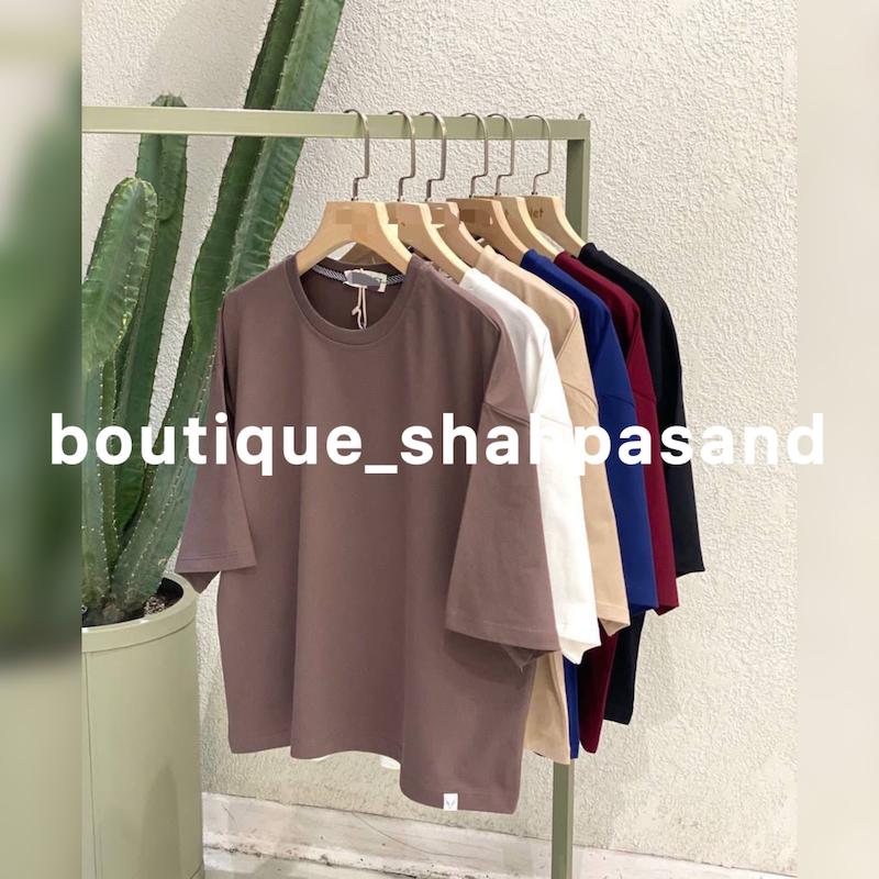 تیشرت باکسی ساده کد ۱۸۳۹