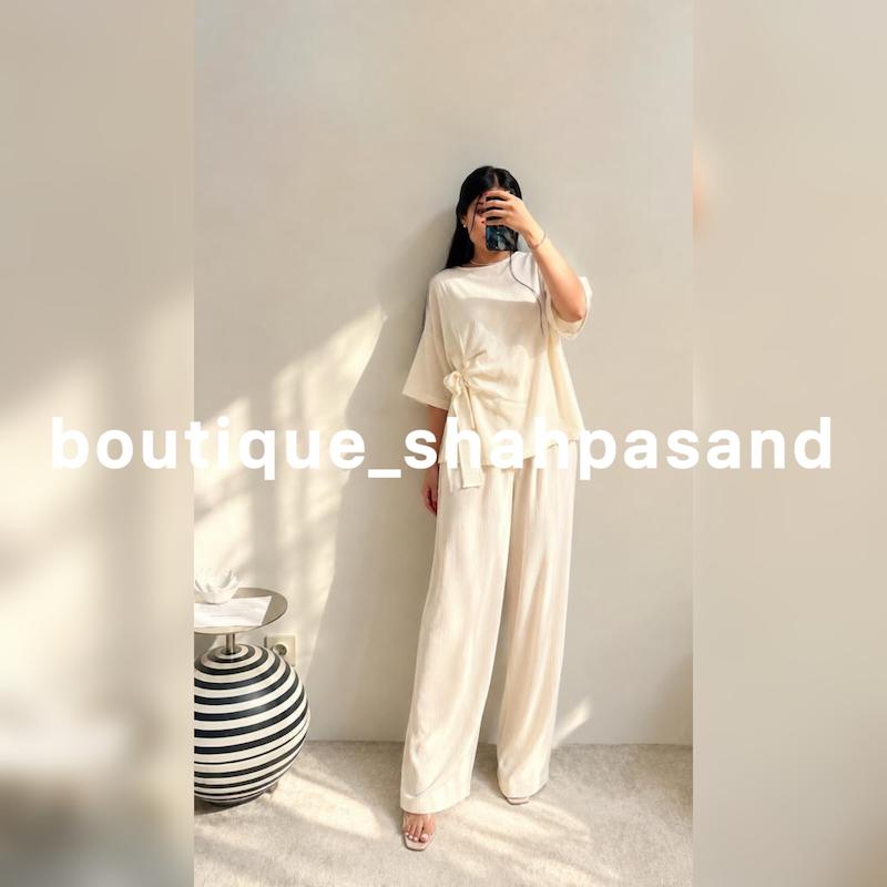 شومیز شلوار لینورا کد ۱۸۴۳