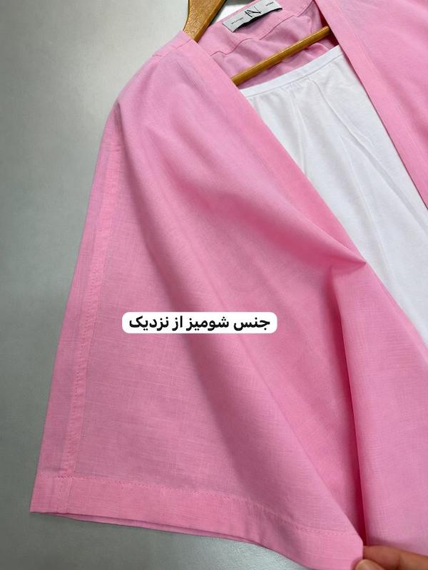 شومیز گره ای آستین سه رُب کد ۱۸۵۰
