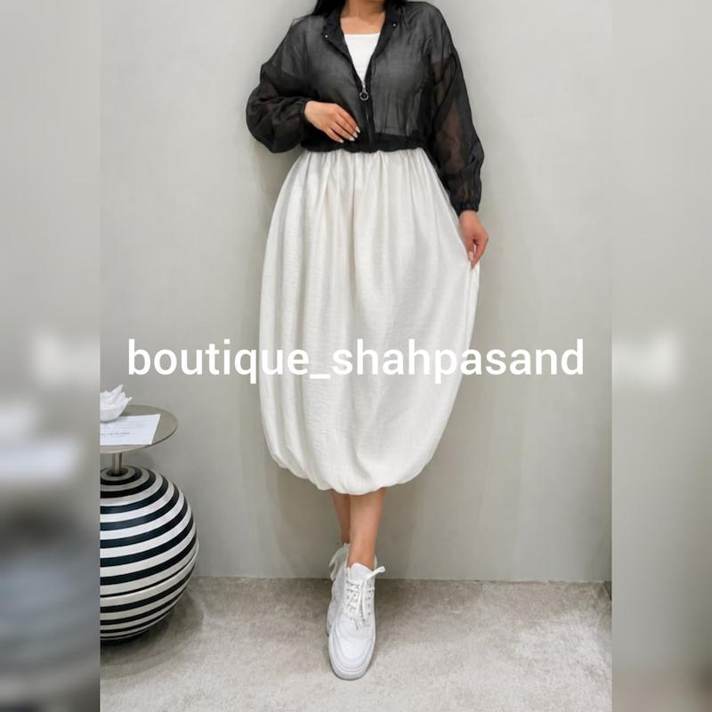 بامبر+تاپ+دامن قارچی کد ۱۸۵۸