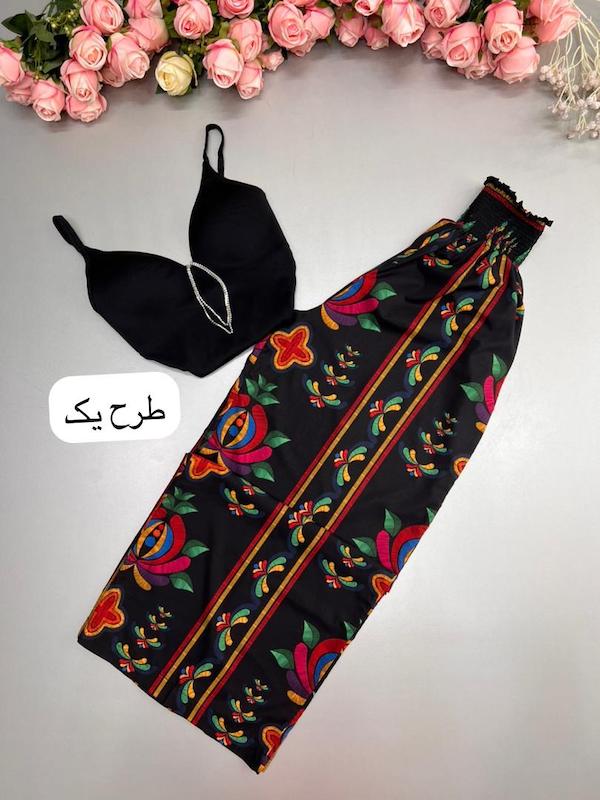 شلوار بگ‌ طرحدار کد ۳۰۲