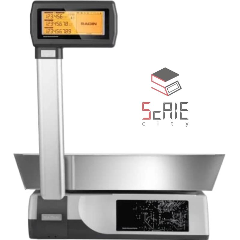 ترازو رادین ۷۰کیلوگرم NEXT_GPRS(پرینتردار)
