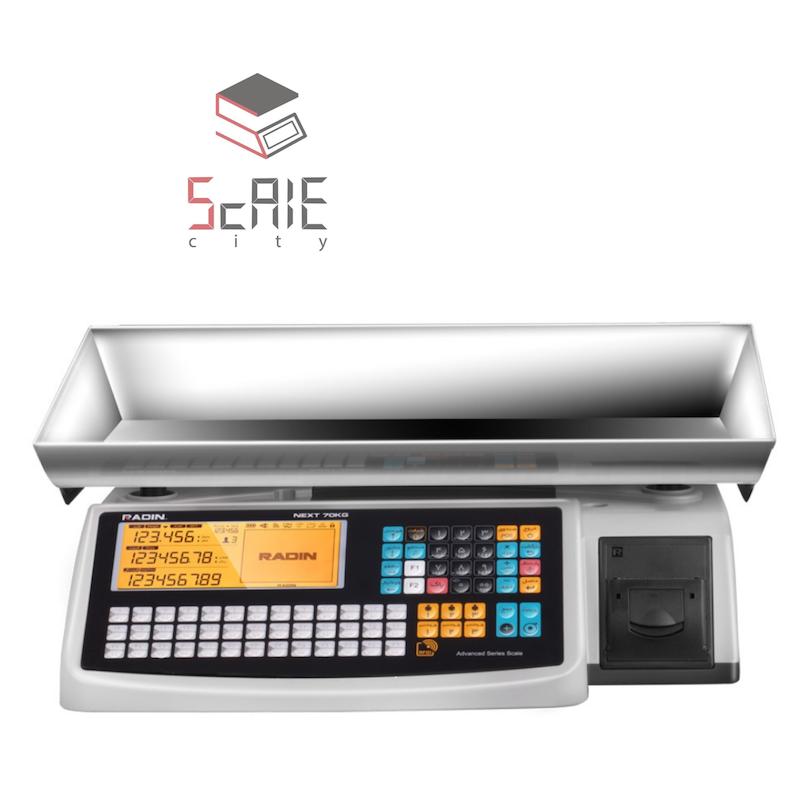 ترازو رادین 70کیلوگرم next b rfid(پرینتردار)