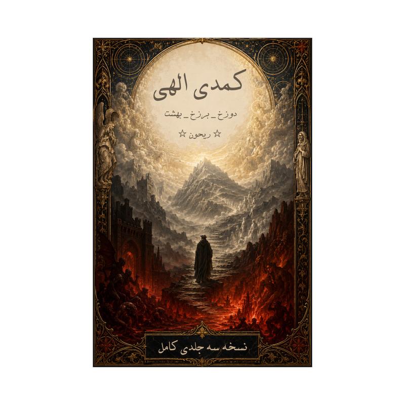 کتاب کمدی الهی | نسخه سه جلدی کامل و بدون سانسور