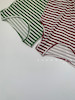 تاپ راه راه یقه گرد