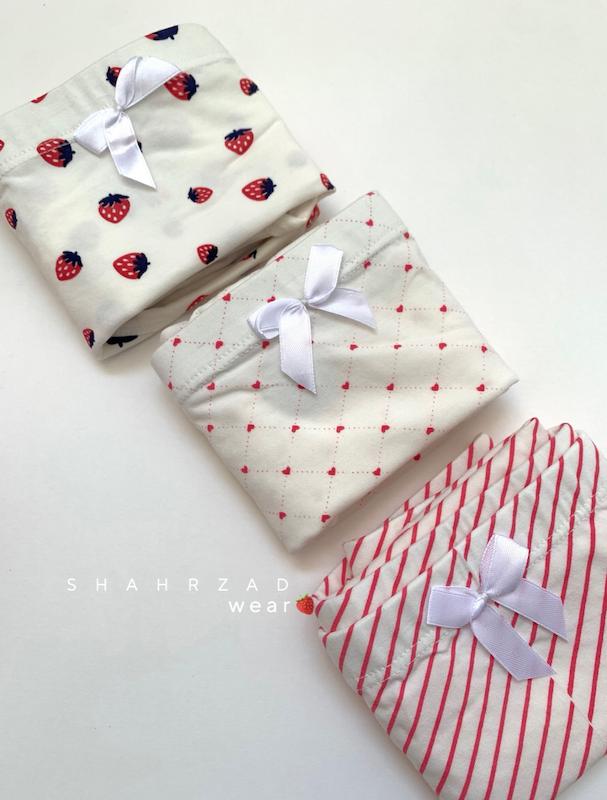 شورت طرح دار دخترانه 3XL