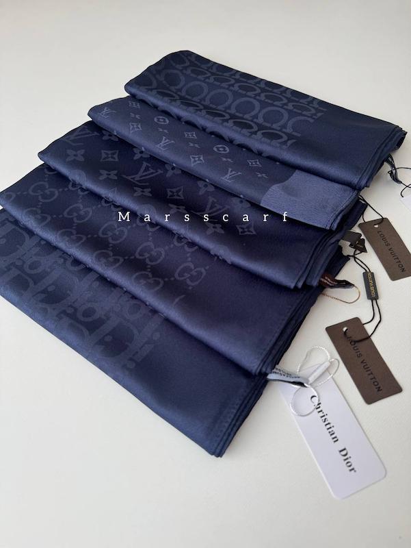 روسری ۱۱۰ سورمه ای