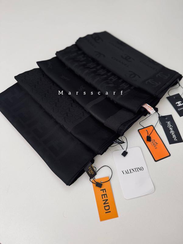 روسری قد۱۰۰ مشکی