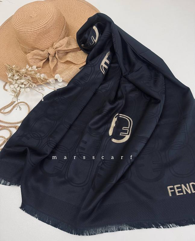 شال مشکی طلاکوب103