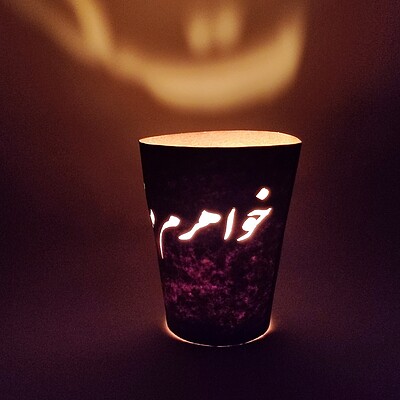 شمع ترحیم طرح خواهر بسته 5 عددی شمع کده مقاوم به جریان هوا