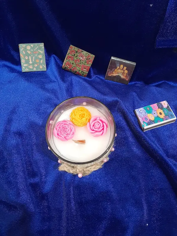 شمع گلدون کوچولو