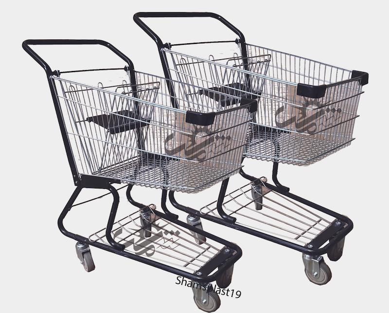 چرخ خرید فروشگاهی 100 لیتری A+