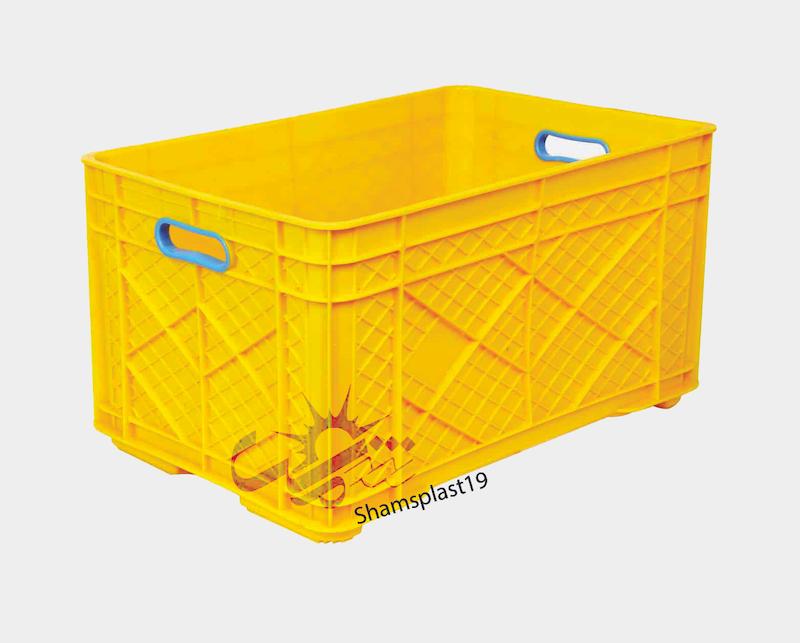 سبد پلاستیکی و جعبه پلاستیکی صنعتی و خانگی کد 830(30*40*60)