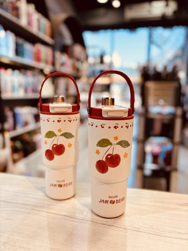 تراول ماگ Diller مدل cherry طرح گیلاس