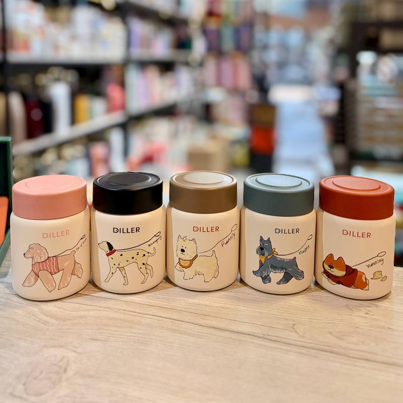 مینی فلاسک اسپرسو خوری طرح سگ برند دیلر diller