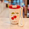 تراول ماگ ۴۰۰ میل برند دیلر مدل cherry طرح گیلاس diller
