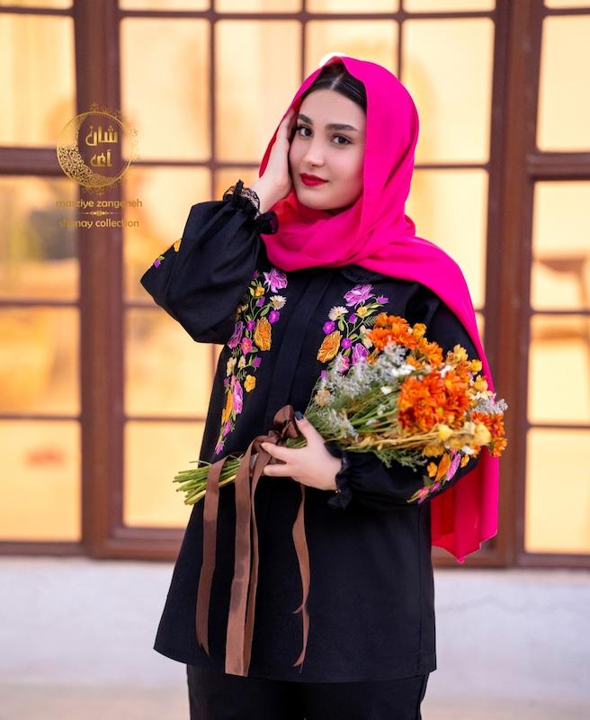 شومیز و شلوار گلسا