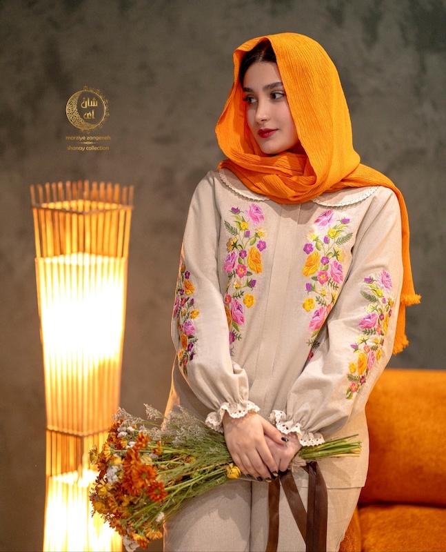 شومیز و شلوار گلسا