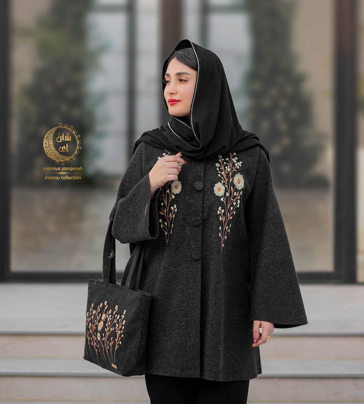 پالتو  و شلوار دیبا و کیف