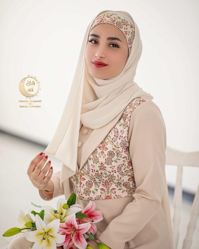 پیراهن الیزابت صورتی