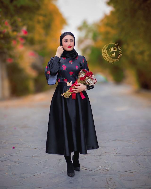 پیراهن زیبای رزآلین