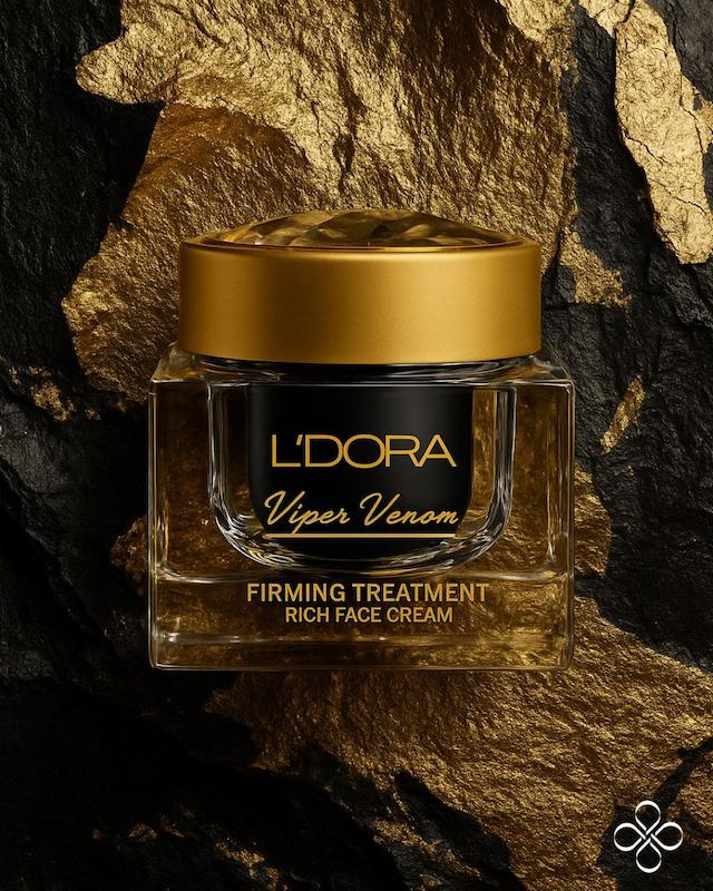 کرم سفت‌کننده و جوانساز لدورا (L’Dora) – مدل Viper Venom (حاوی سم مار)