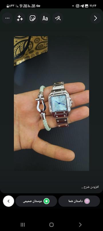 ساعت مردانه کارتیه سانتوس 