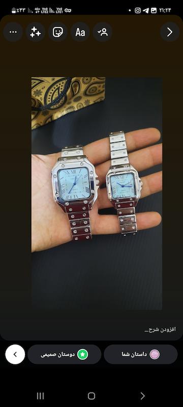 ساعت مردانه کارتیه سانتوس 