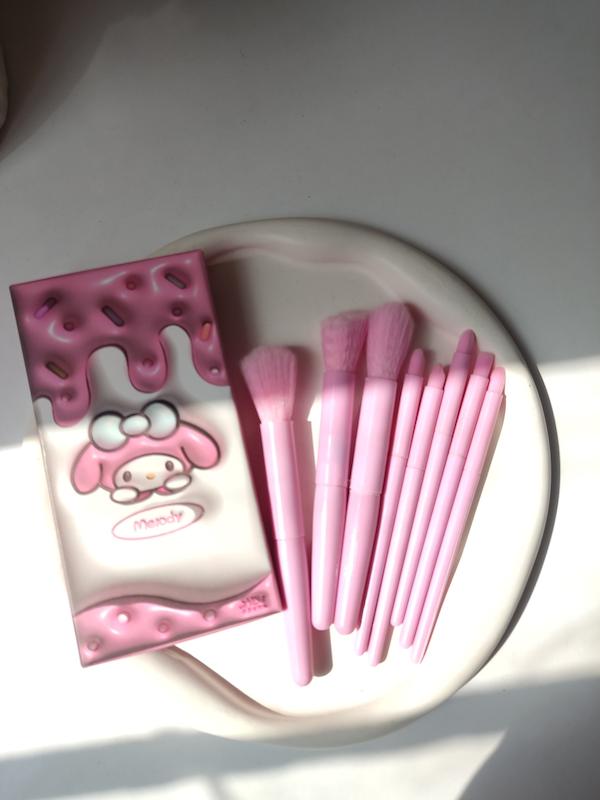 ست براش ۸تیکه کرومی