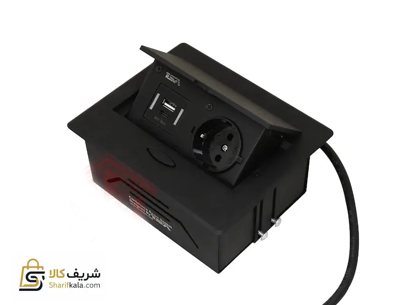 پریز توکار کوچک تک پریز تیسا 1015