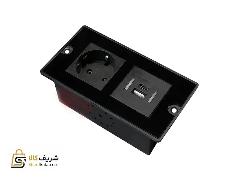 پریز توکار تک سوکت تیسا 1019