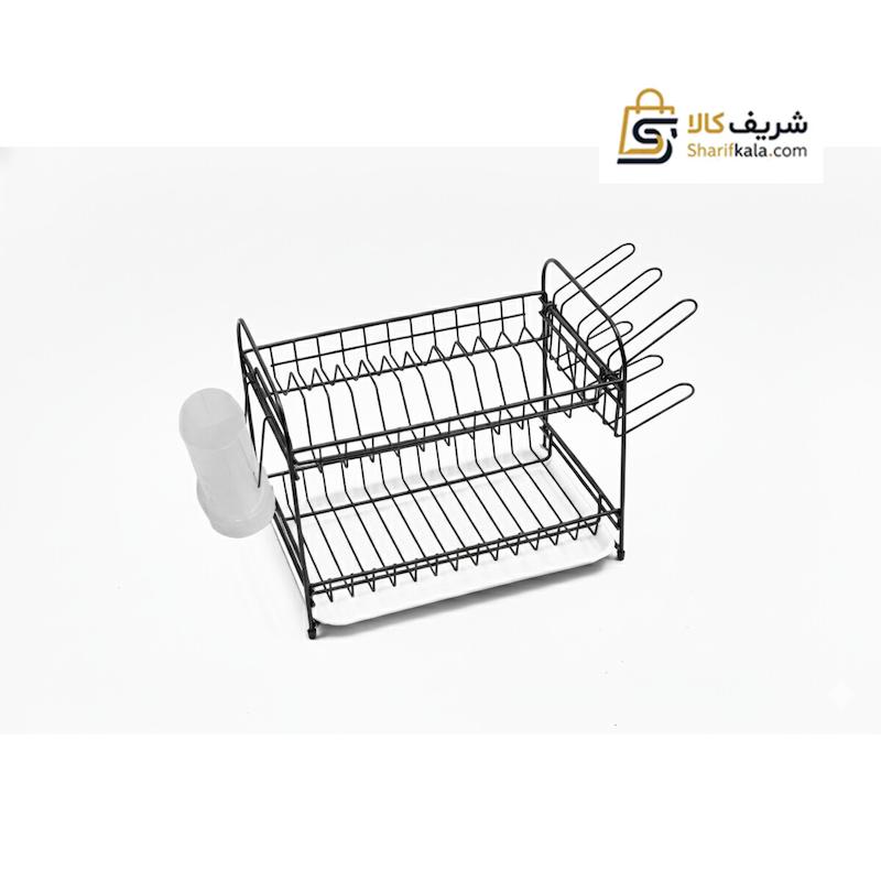  آبچکان رومیزی کوچک مشکی با جاقاشقی و جالیوانی – مرسانا