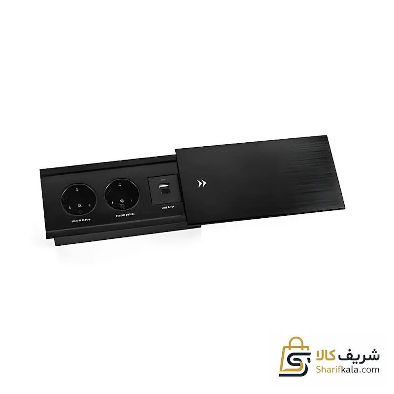 پریز برقی توکار کشویی 10076 برند ملونی