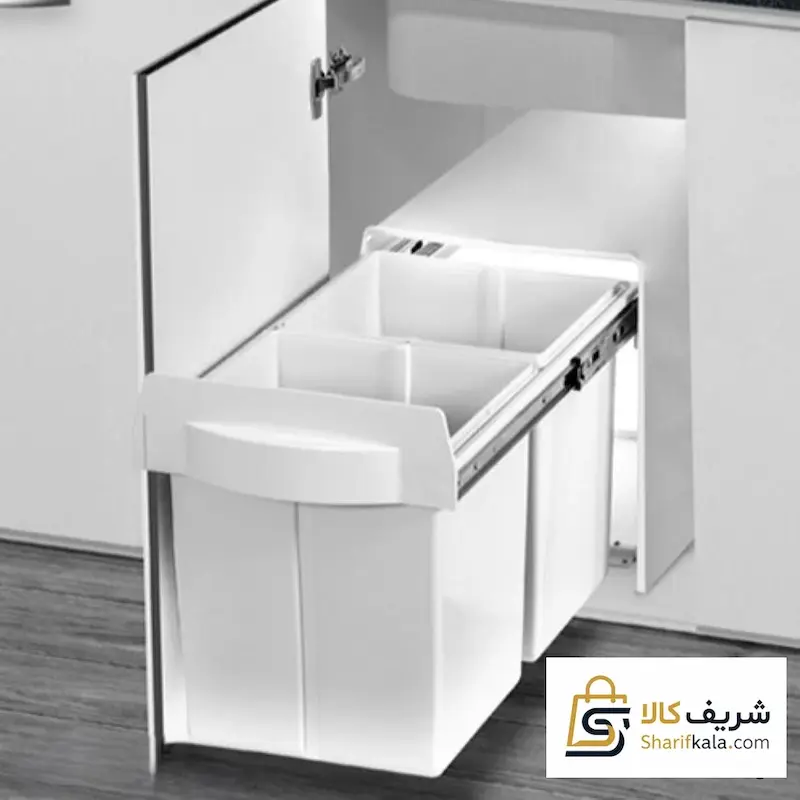 سطل دو مخزنه ریلی 9128 برند ملونی