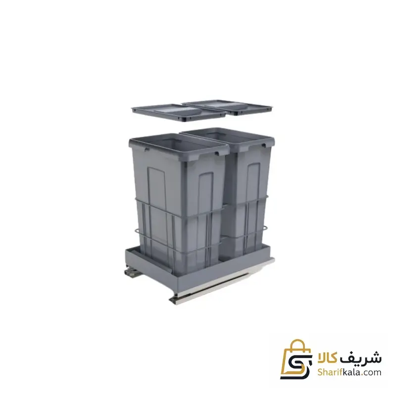 سطل دو مخزنه Free Style 9028 برند ملونی