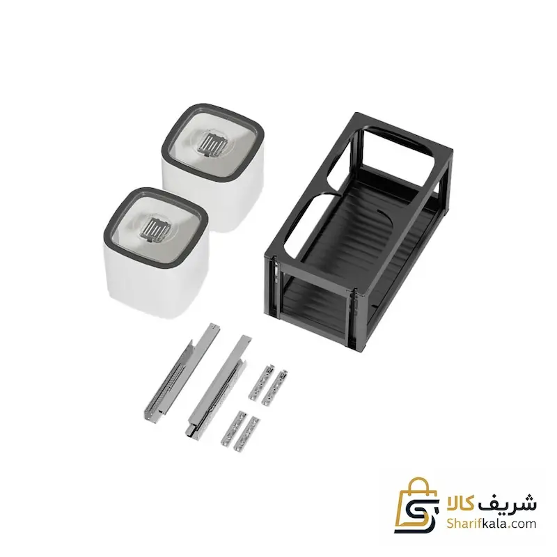سطل برنج دو مخزنه ریلی 9214 برند ملونی